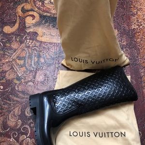 LV rain boots -